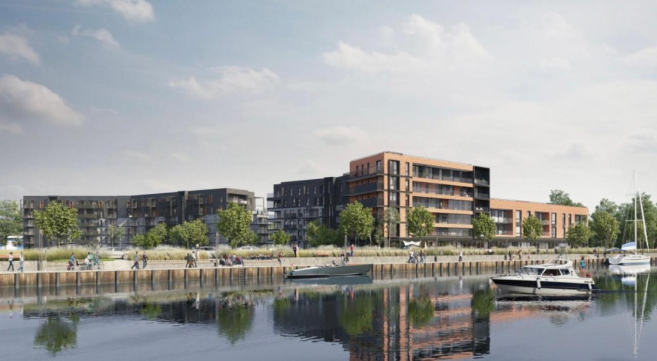 Apartament Gdansk Premium Lux Nadmotlawie Eksteriør bilde
