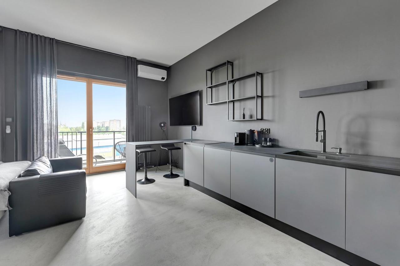 Apartament Gdansk Premium Lux Nadmotlawie Eksteriør bilde